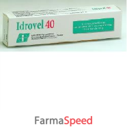 idrovel 40 crema 40 g