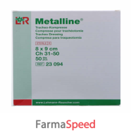 metalline tracheo 8x9cm 50pz