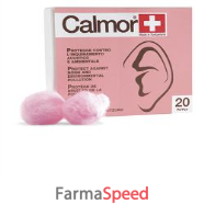 calmor tappo auricolare antisuono in cera naturale 12 pezzi