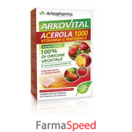 arkovital acerola 1000 30 compresse