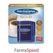 hermesetas gold 500+200 compresse 35 g
