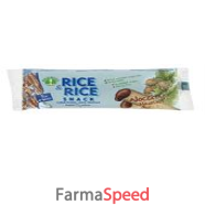 rice&rice snack di riso alla nocciola 25 g senza lievito