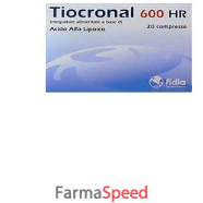 tiocronal 600 hr 20 compresse