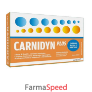 carnidyn plus integratore energetico con carnitina 20 bustine