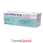 lactoflorene plus bimbi 12 flaconcini