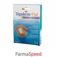 tegaderm cer+pad 5x7cm 5pz