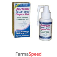 collutorio spray con clorexidina forhans clexidin 50ml