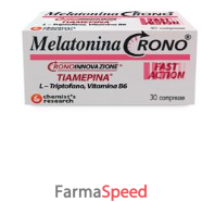 melatonina crono 1mg tiamep 30