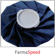 borsa ghiaccio tessuto gommato colore blu diametro 25 cm 1 pezzo