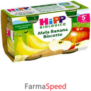 hipp biologico omogeneizzato mela banana biscotto