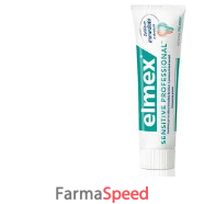 elmex sensitive professional whitening dentifricio 75 ml