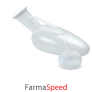 urinale in plastica con tappo