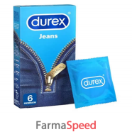 profilattico durex jeans easy on 6 pezzi