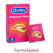 profilattico durex pleasuremax easyon 6 pezzi