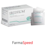 iridium garza oculare medicata in tessuto non tessuto 20 pezzi