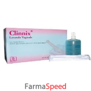 clinnix lavanda vaginale 4 flaconi 140 ml + 4 cannule vaginali monouso in blister