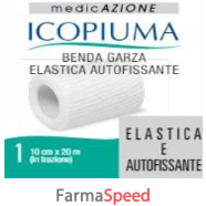 benda garza elastica icopiuma autofissante cm 10 x 20 mt