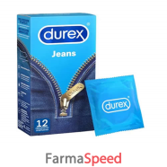 profilattico durex jeans easy on 12 pezzi