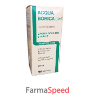 acqua borica per bagno oculare sterile 500 ml
