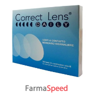 correct lens daily lenti contatto monouso giornaliere diottrie 3,75 30 pezzi