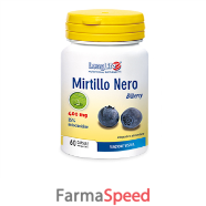 longlife mirtillo nero 60 capsule vegetali