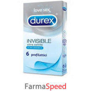 durex invisible 6 pezzi