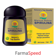 spirulina marcus rohrer 180 compresse