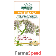 valeriana estratto titolato 60 pastiglie