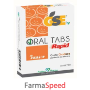 gse oral tabs rapid junior 12 compresse