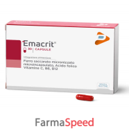 emacrit 30 capsule 12,45 g