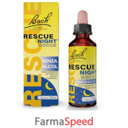 rescue night gocce senza alcol 20 ml