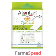 alontan natural cerotto antizanzara adesivo 