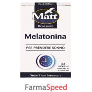 matt ben melatonina 80cpr