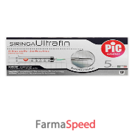 siringa pic ultrafine 5 ml ago 14 10 pezzi