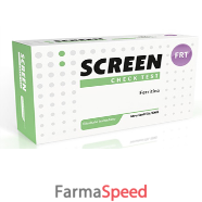 test rapido per l'individuazione di ferritina nel sangue per l'anemia da carenza di ferro screen check test anemia/ferritina