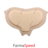 medicazione assorbente in schiuma di poliuretano con bordo itegrato sagomata per il sacro con tecnologia safetac mepilex border sacrum 16 x 20 5 pezzi