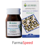 mirtillo nero biologico 60 compresse