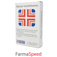 mutandina per incontinenza con bottoni standard  colore bianco  misura 8