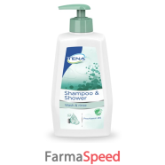 tena shampoo&shower 500ml