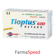 tioplus 600 retard 30 compresse