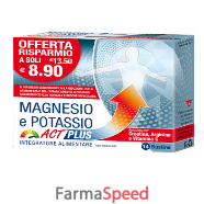 magnesio e potassio act plus 14 bustine
