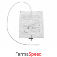  hollister sacca urina da letto con antireflusso e rubinetto di scarico tubo 90cm 30 pezzi