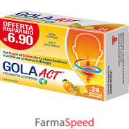 gola act miele arancia 62,4 g