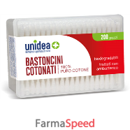 unidea bastoncini cotonati 200 pezzi
