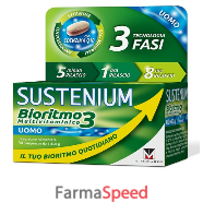sustenium bioritmo 3 uomo con coenzina q3 30 compresse