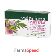 valeriana canapa relax 30cpr