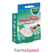vicks vapopads menthol scent 7 pezzi
