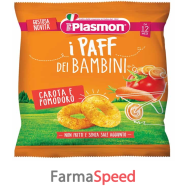 plasmon dry snack paff carota pomodoro 15 g