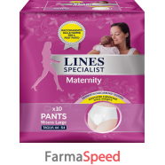 lines specialist maternity misura large 10 pezzi