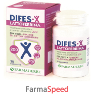 difes-x lattoferrina 200 30cpr